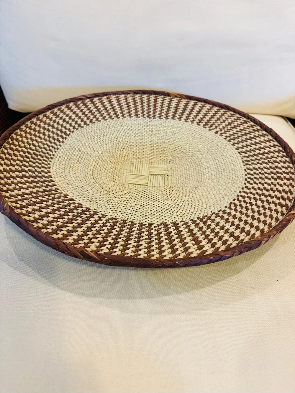 NEW Africa Woven Basket. Made by the Binga people of Zambia/Zimbabwe